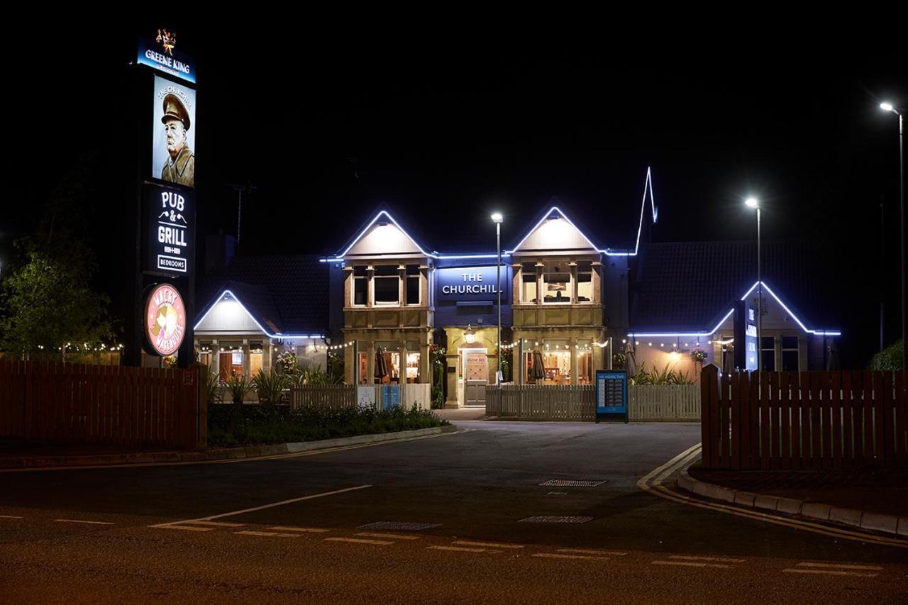 The Churchill By Greene King Inns Royal Wootton Bassett Exterior photo